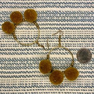 Noonday Marigold Hoops